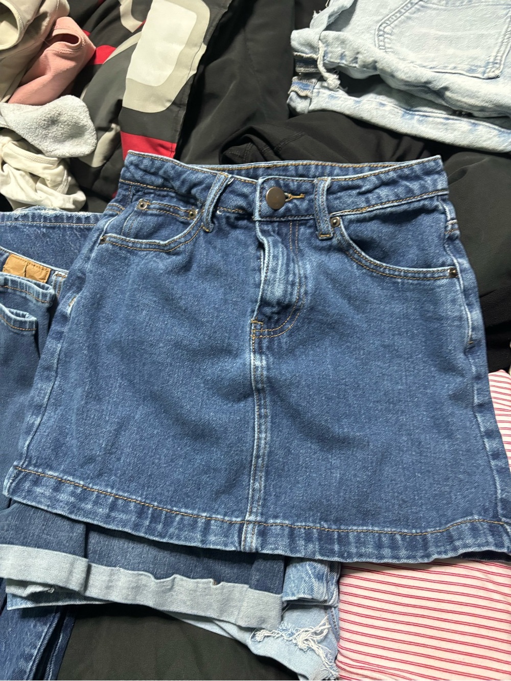 Forever 21 Blue Denim Kids Skirt